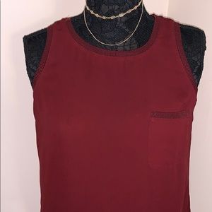 MOSSIMO Maroon Tank